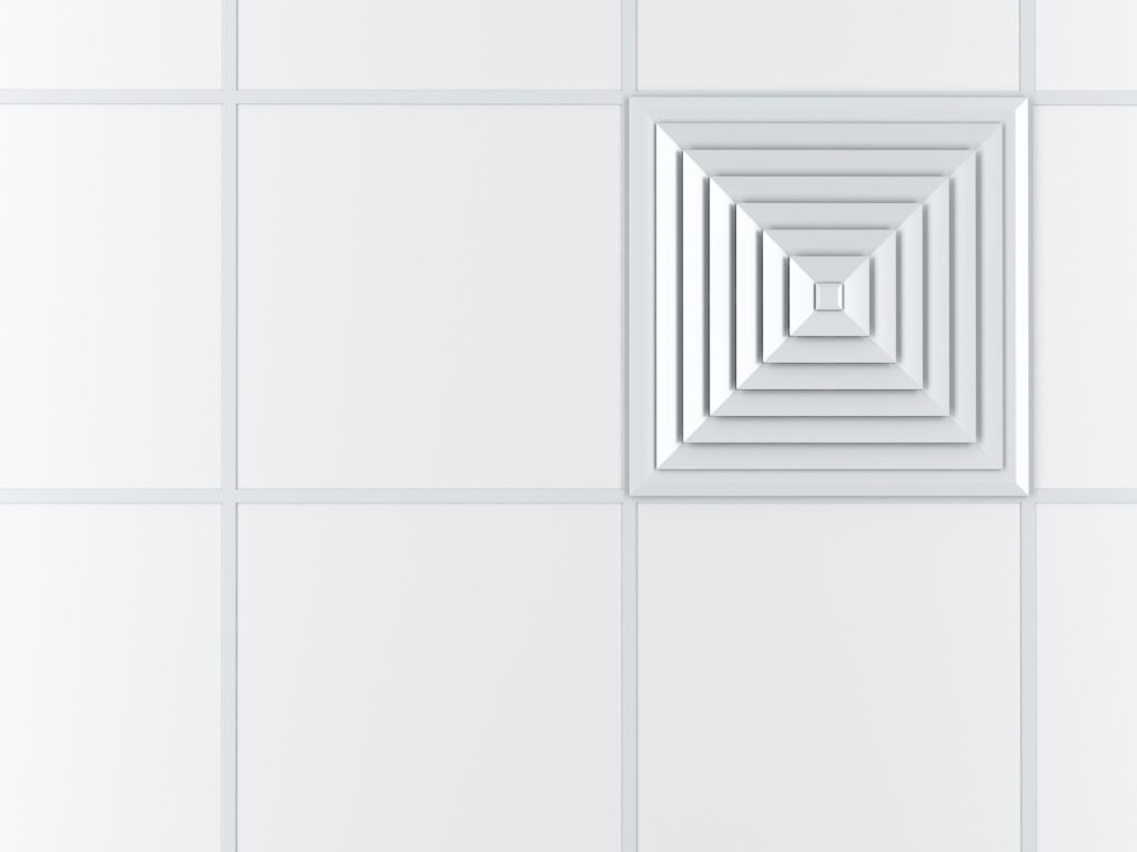 Air vent on the ceiling